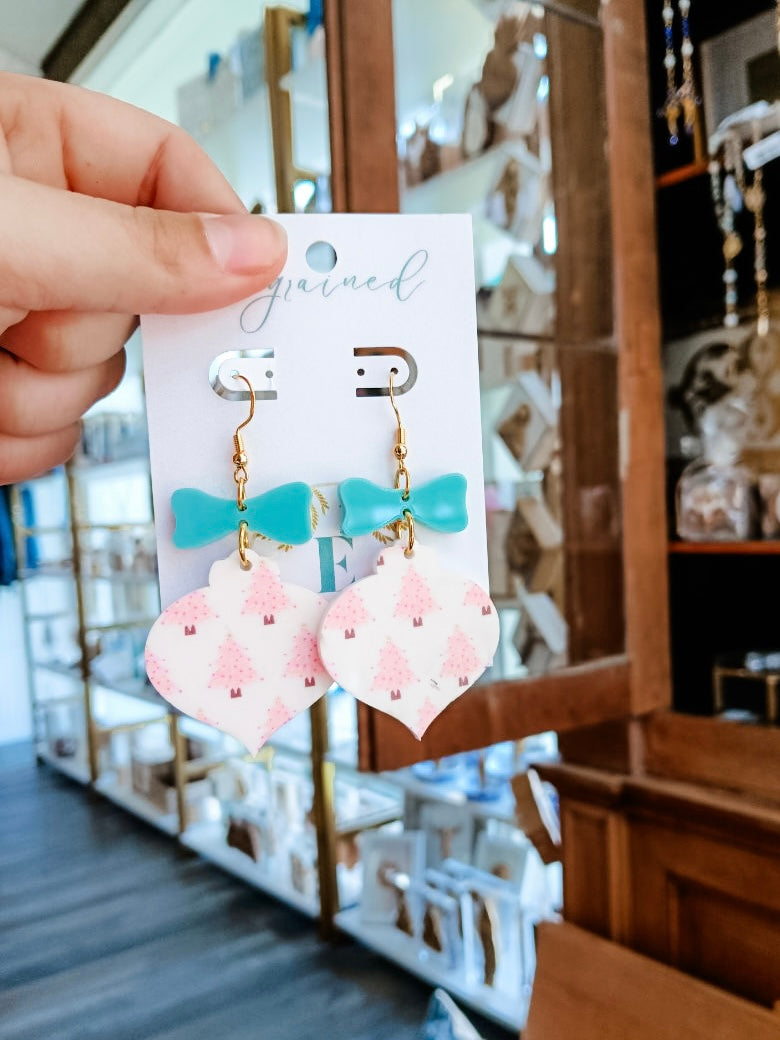 Christmas earrings - Engrained