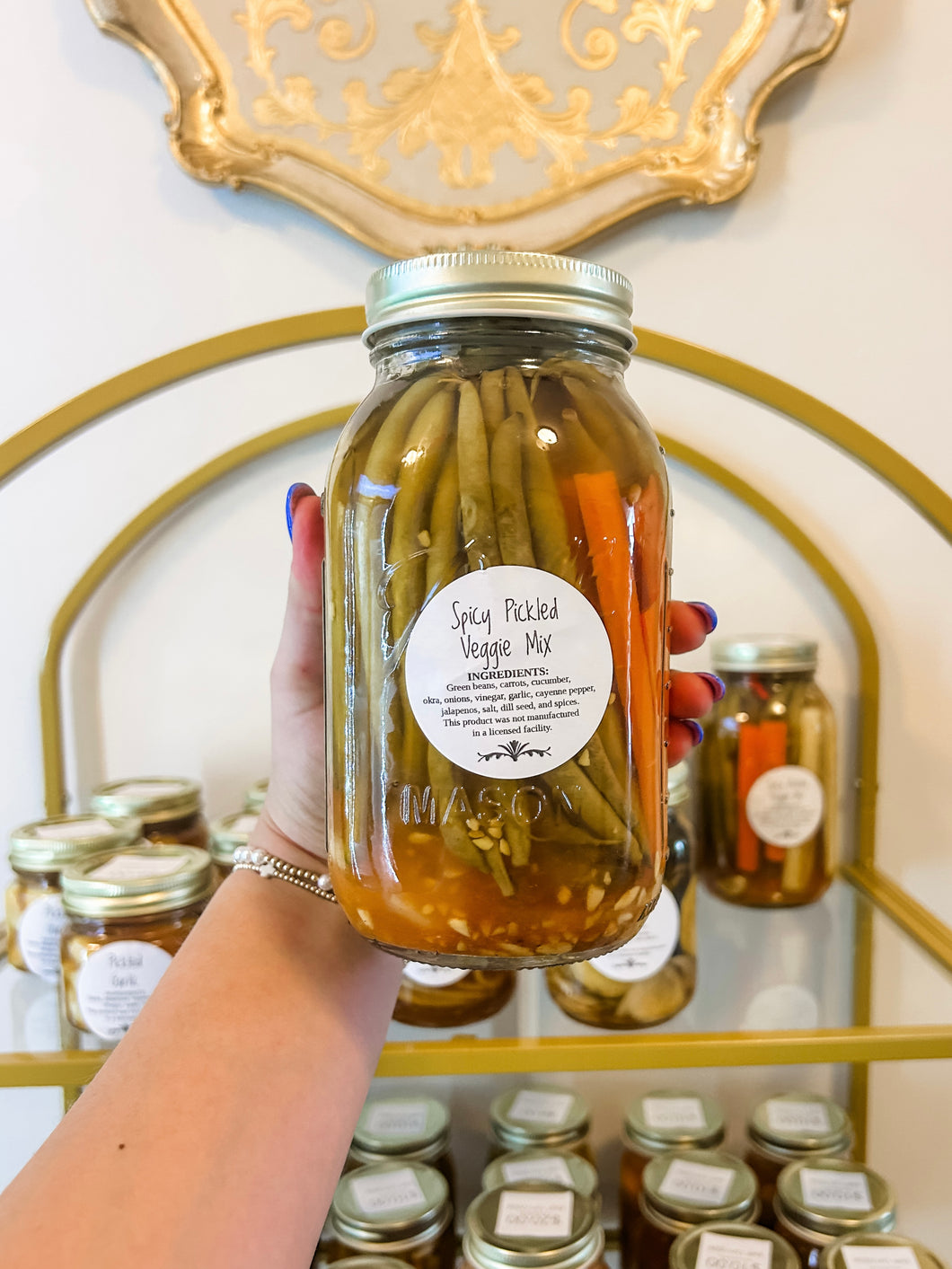 Pickled veggie mix : Free-Range & Feral Homemade Canned Goods