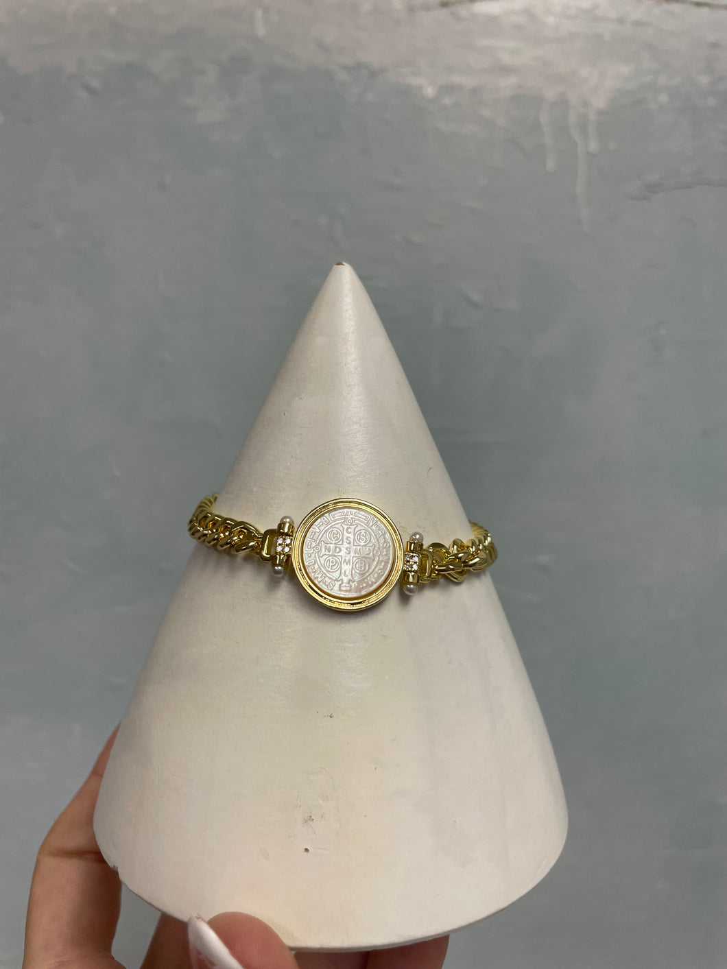 St. Benedict Wristlet - Sanctify by Jamie Hanks