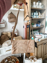 Load image into Gallery viewer, Liz Crossbody in Metallic Tan-Anna Laura’s Boutique by Goldie
