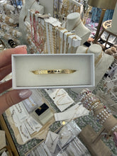 Load image into Gallery viewer, Little reminder Cuff Bracelet (gold) - Stretched Out Designs
