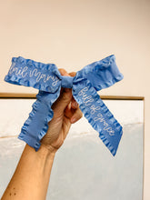 Load image into Gallery viewer, Hail Mary Ruffle Bows- Toupelo Crafts
