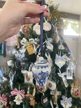 Load image into Gallery viewer, Blue and White Ginger Jar Ornaments - Belle Reve Designs by Megan Gatte
