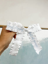 Load image into Gallery viewer, Hail Mary Ruffle Bows- Toupelo Crafts
