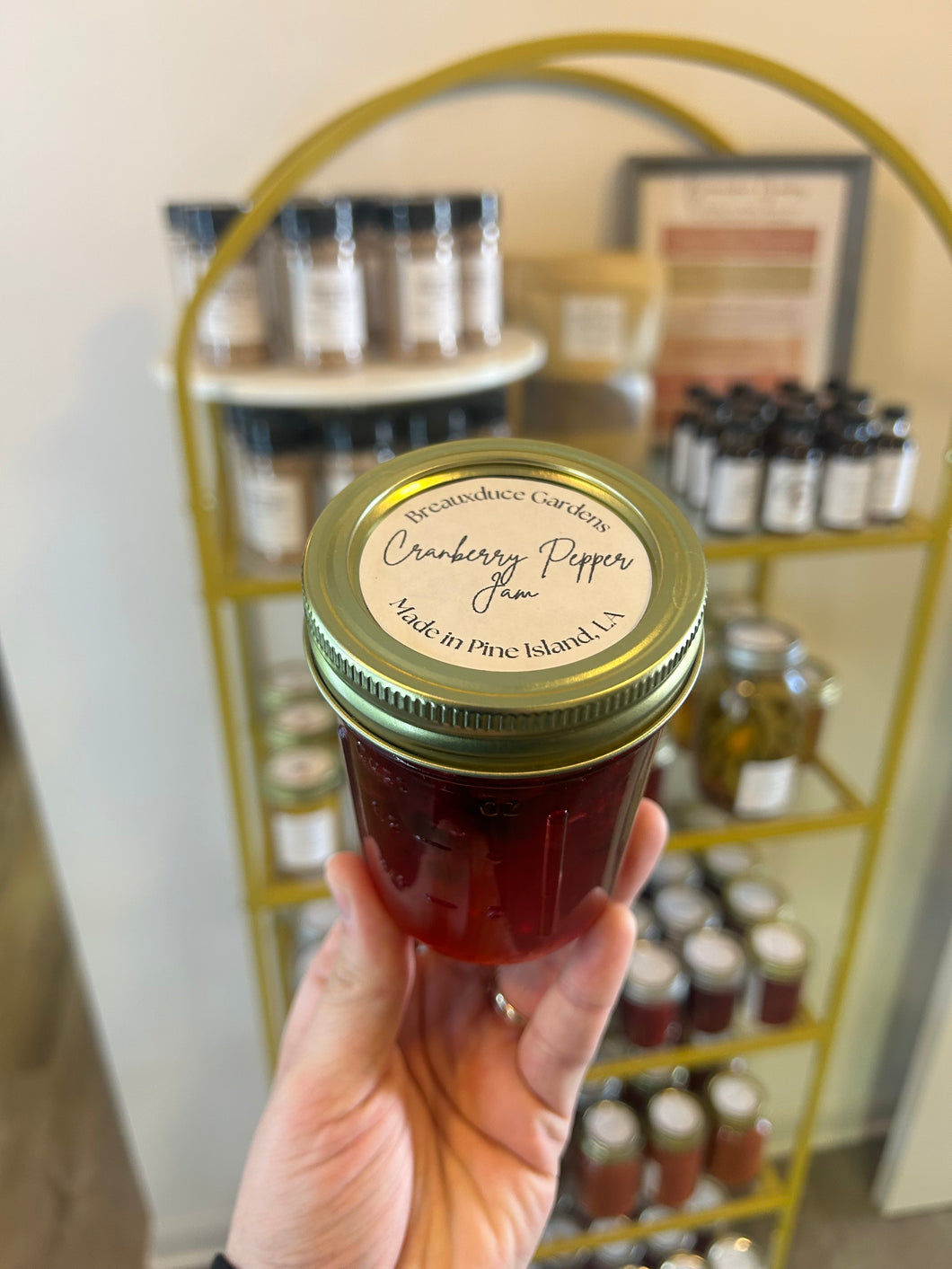 Cranberry pepper jam - Breauxduce Gardens