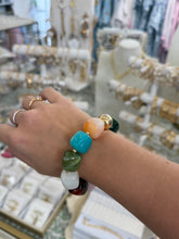 Load image into Gallery viewer, Assorted Large stone bracelets - The Gilded Mosquito by Lisa Leger
