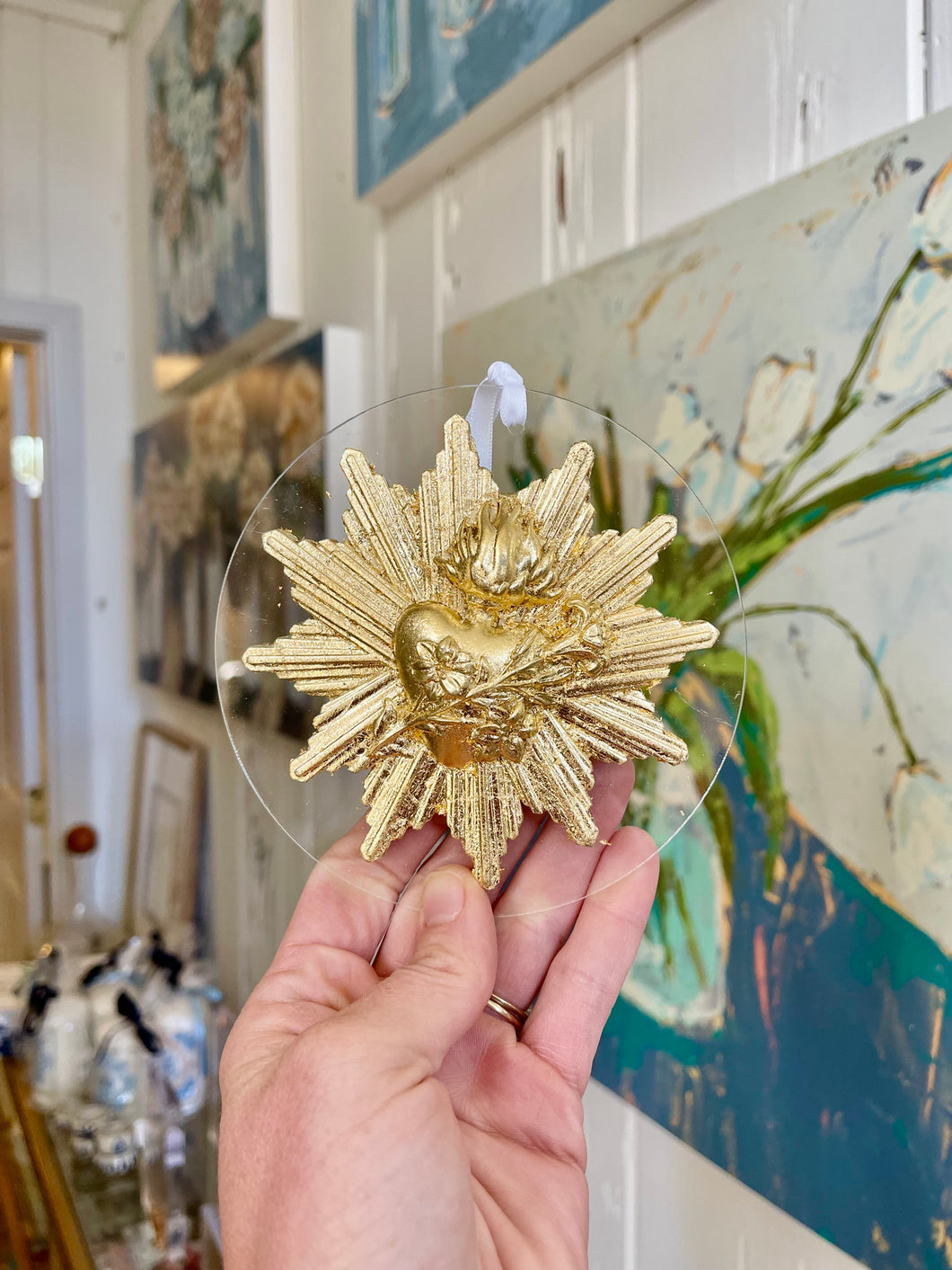 Most Chaste Heart of St. Joseph Ornament- Sacred Designs