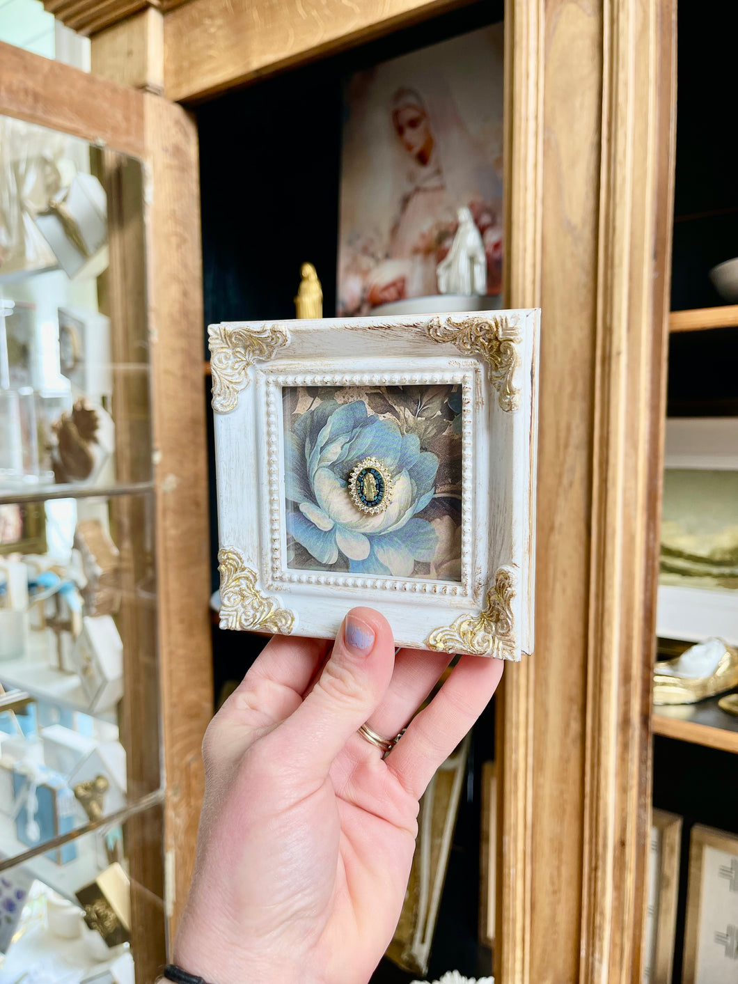 Square Picture Frame- The Gilded Mosquito by Lisa Leger