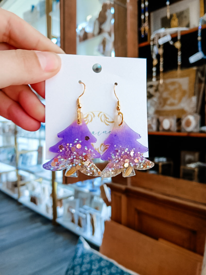 Tree earrings - Engrained