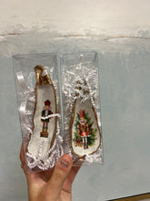 Load image into Gallery viewer, Big Assorted Nutcracker oyster ornament- Sacred Designs

