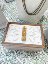 Load image into Gallery viewer, Virgin Mary Prayer Card Box- Grace and Mercy Company by Ginger
