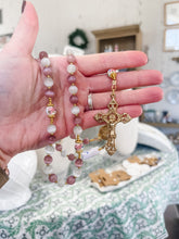 Load image into Gallery viewer, Mary’s Garden Rosary-Stella Maris Designs by Lauren Webb
