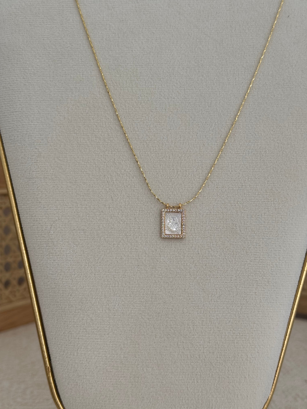 Sacred heart necklace- Sanctify by Jamie Hanks