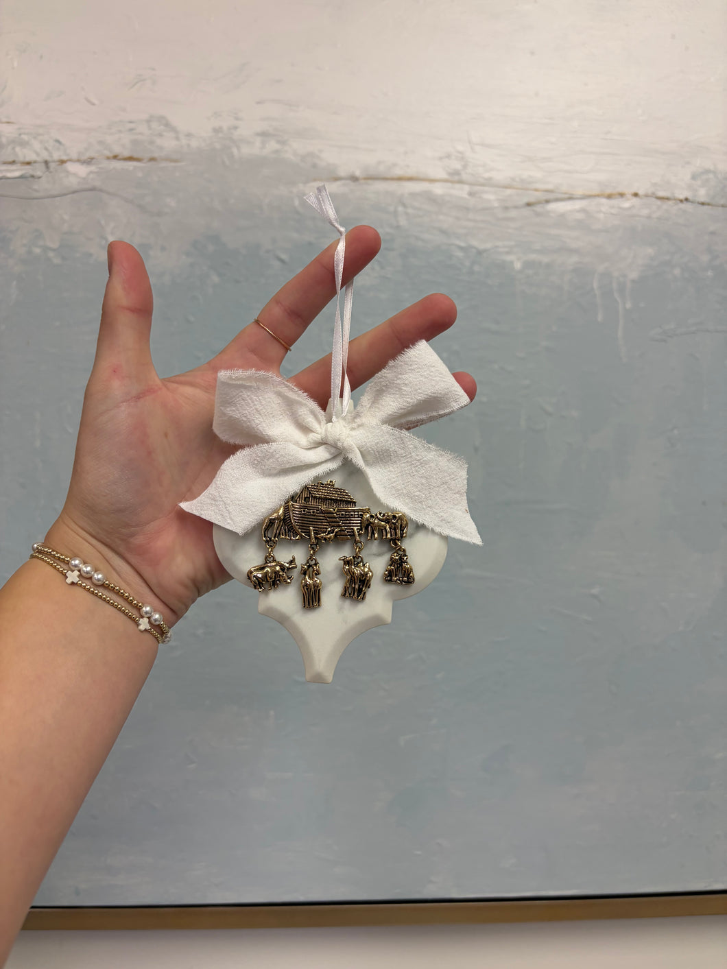 Noah’s Ark arornament - Grace and Mercy Co