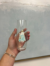 Load image into Gallery viewer, Painted intaglio bud vases- Bee Still Design
