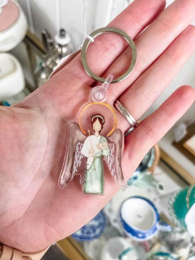 Guardian Angel Keychain-Emily S. Pitre
