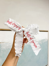 Load image into Gallery viewer, Hail Mary Ruffle Bows- Toupelo Crafts
