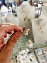 Load image into Gallery viewer, Mary heart / butterfly ring - Sacred Designs
