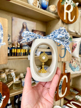 Load image into Gallery viewer, Mini Eucharist Grotto with Blue/white Ribbon- Grace and Mercy Company by Ginger
