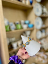 Load image into Gallery viewer, Oval Jesus Cameo Bracelet- Gilded Mosquito by Lisa Leger
