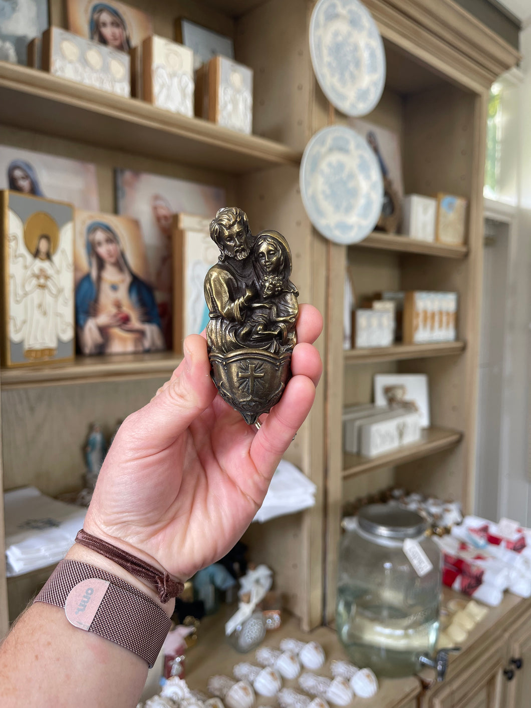 Italian Holy Water Font-Contreras Designs- Stretched Out Designs