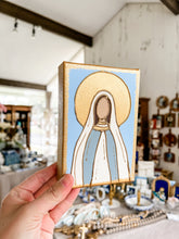 Load image into Gallery viewer, *PRE ORDER* Custom Saint Painting + prayer on back (optional) - Hope’s Blessed Mess
