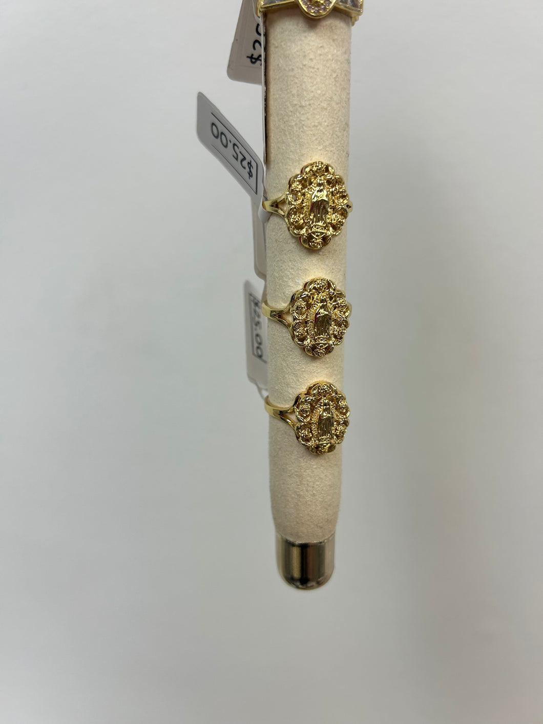Oval gold Mary ring - Sanctify by Jamie Hanks