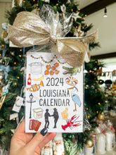 Load image into Gallery viewer, Louisiana Calendar + stand - Toupelo Crafts by Peyton Toups
