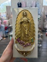 Load image into Gallery viewer, Immaculate Heart of Mary Font on tile
