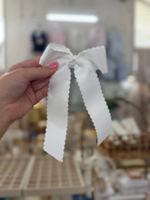 Load image into Gallery viewer, Scalloped ribbon Bows- Toupelo Crafts
