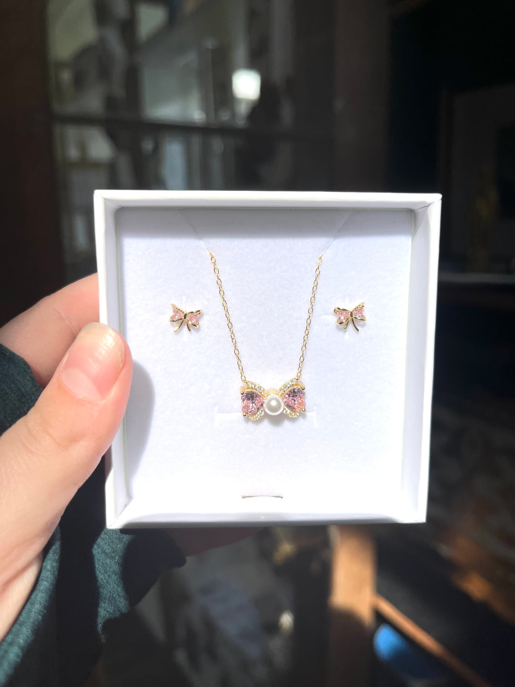Pink Bow Set- Sophie Mo’s