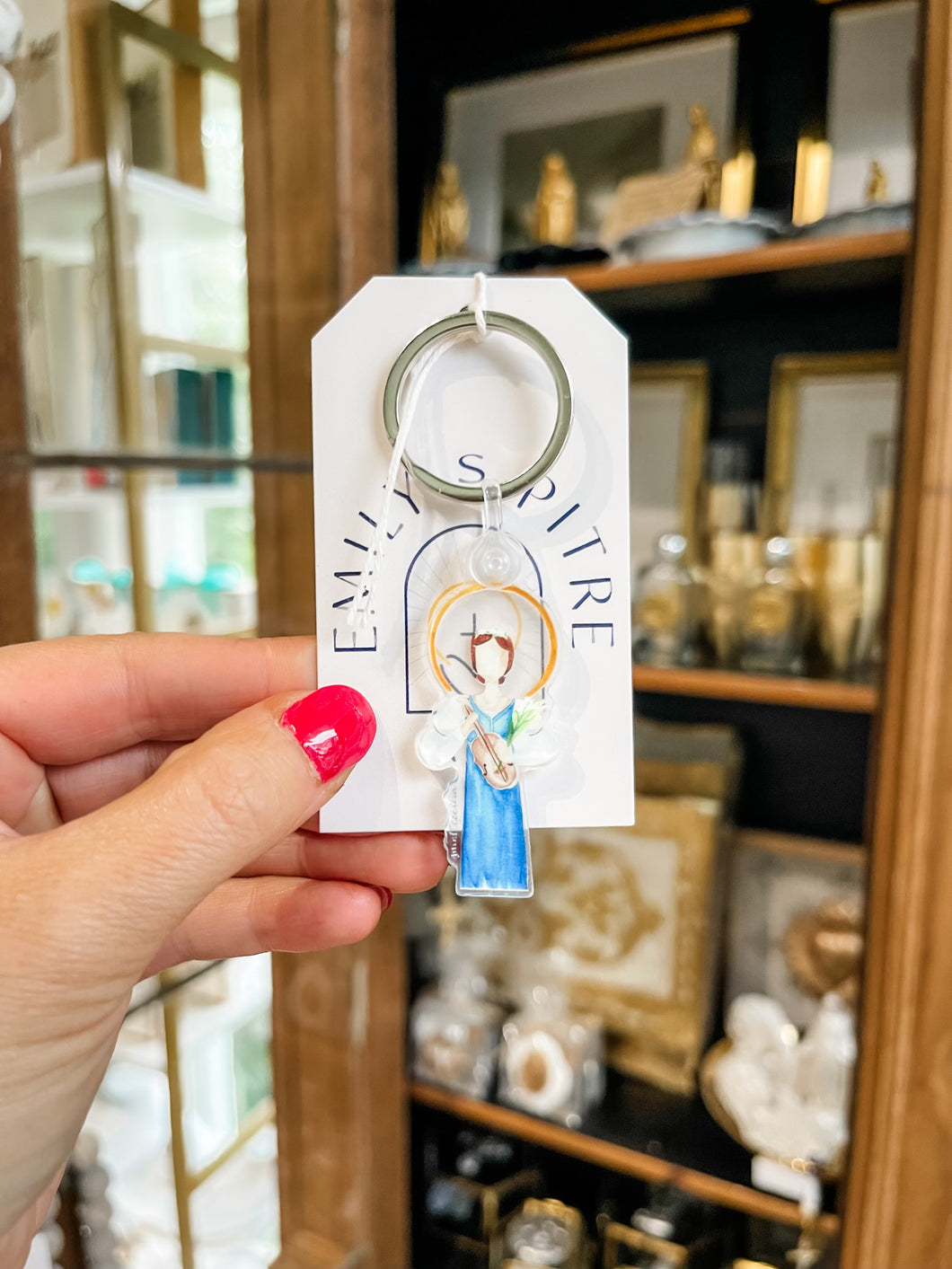 St. Cecilia Keychain-Emily S. Pitre