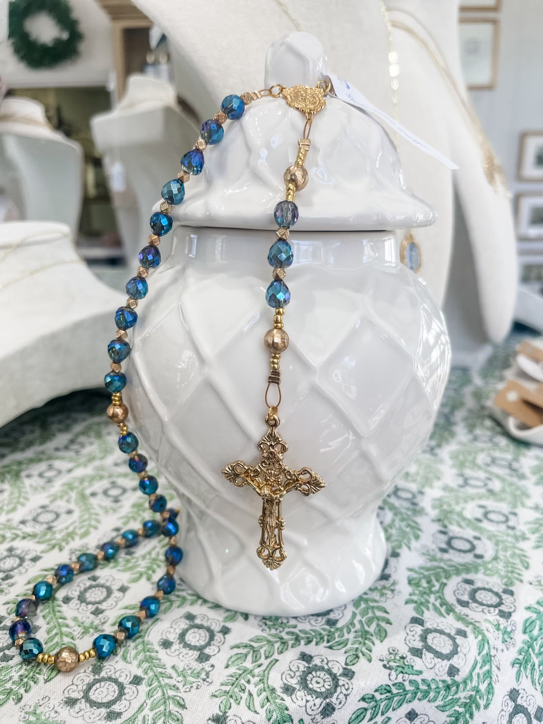 Cathedral Rosary-Stella Maris Designs by Lauren Webb