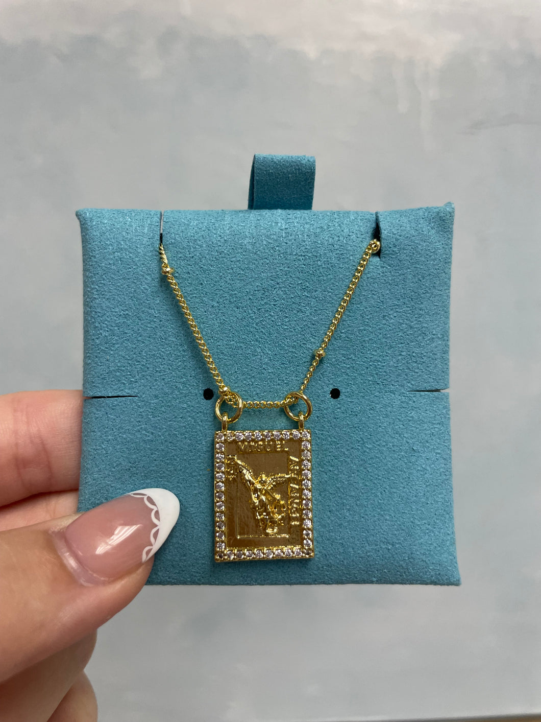 Gold St. Michael Necklace - Sanctify by Jamie Hanks