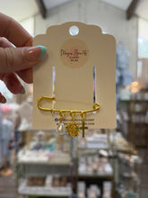 Load image into Gallery viewer, Gold Filled Charm Pin- Megan Benoit’s Closet
