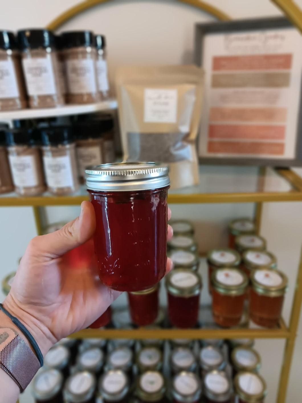 Mayhaw Pepper Jelly- Breauxduce Gardens