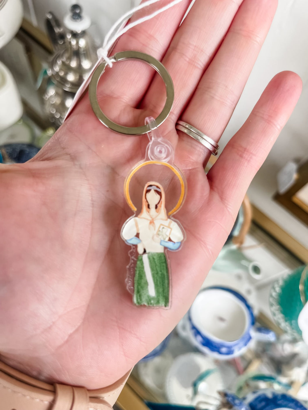 St. Dymphna Keychain-Emily S. Pitre