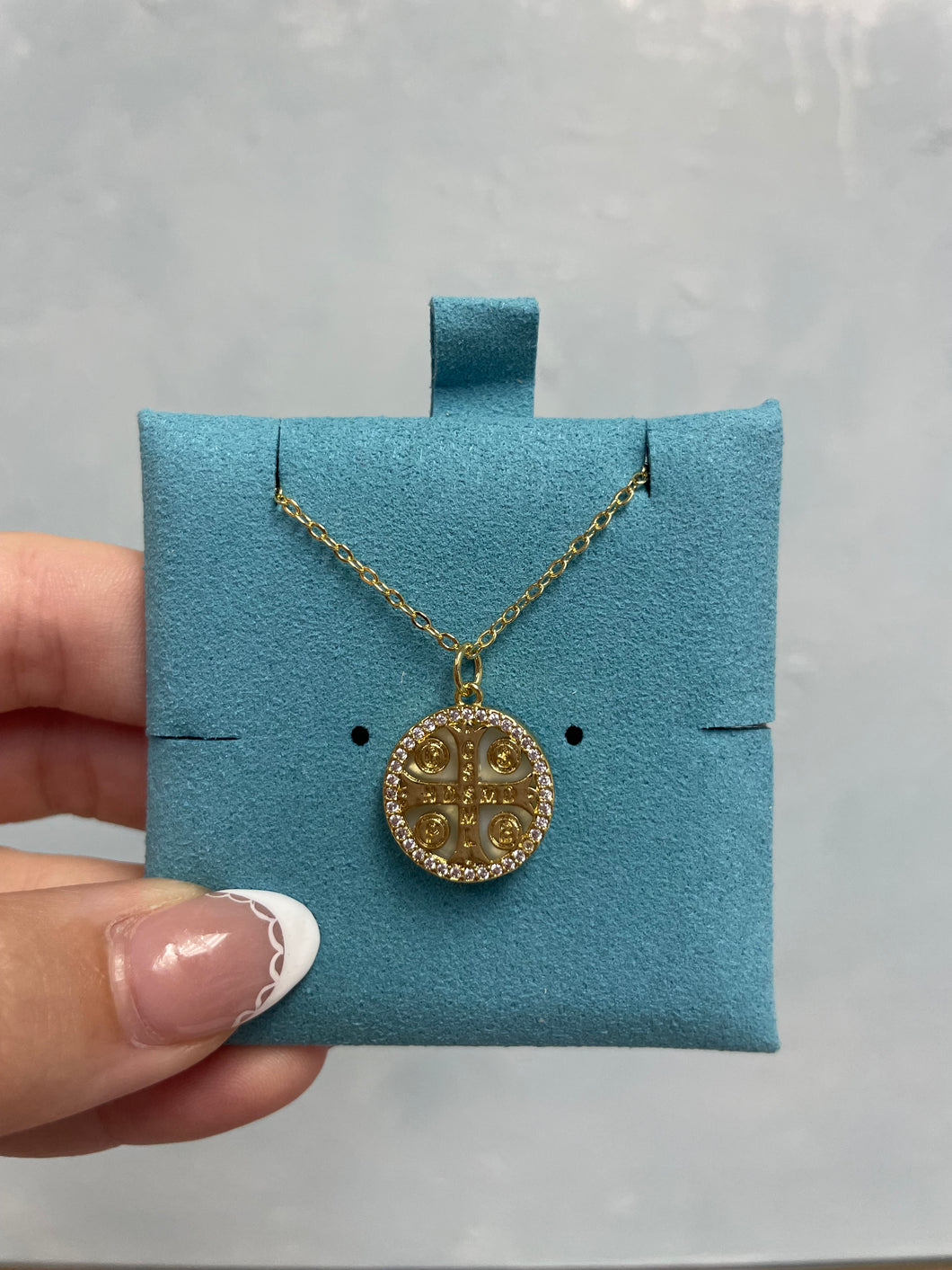 St. Benedict Medal Necklace - Sanctify by Jamie Hanks