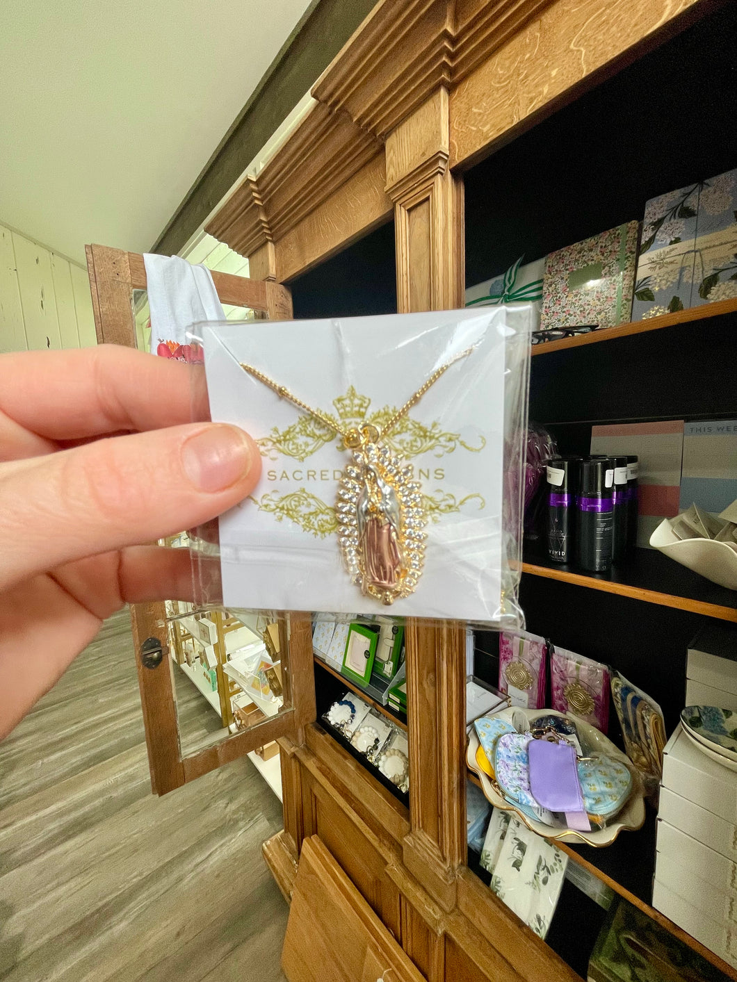 Guadalupe necklace - Sacred Designs