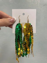 Load image into Gallery viewer, Sequin dangle Earrings- Engrained
