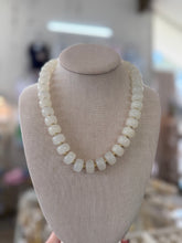 Load image into Gallery viewer, Large White Stone Necklace - The Gilded Mosquito by Lisa Leger
