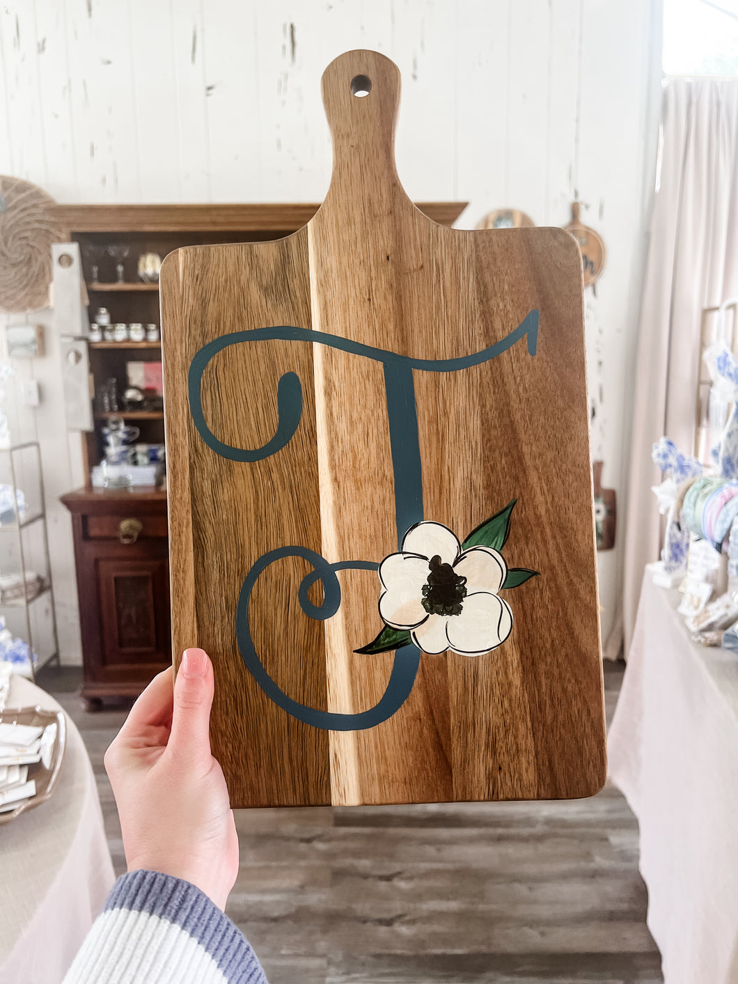 *PRE ORDER* Mother’s Day Hand painted Charcuterie Boards -Sincerely, Emma