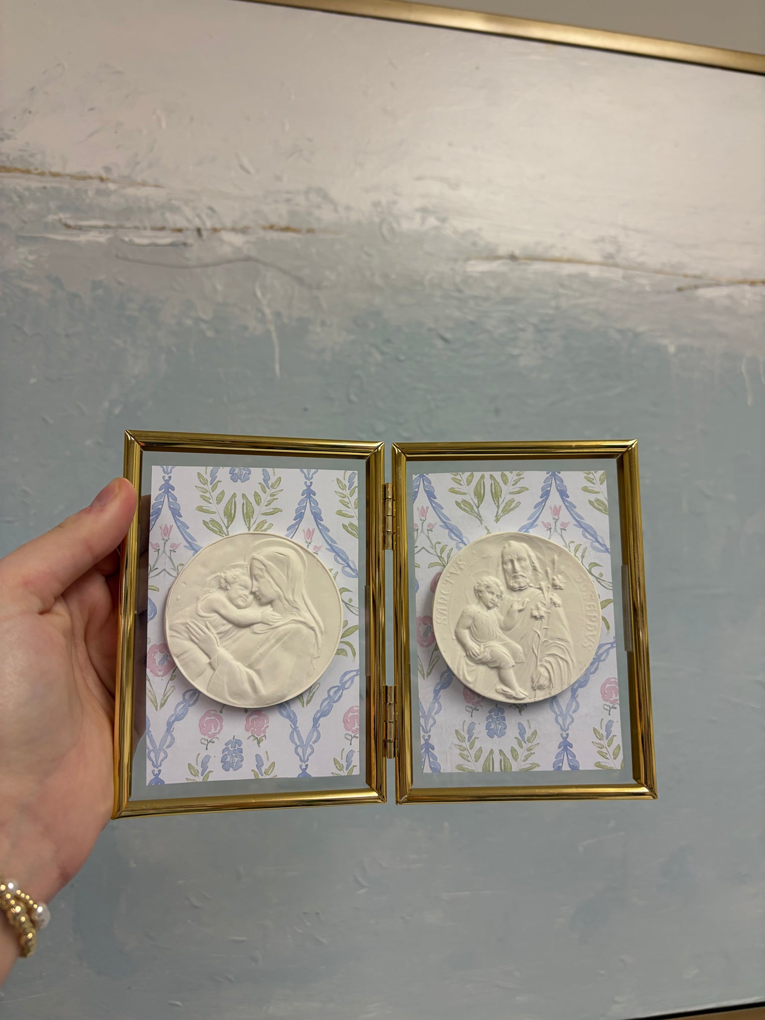 Colorful double intaglio frames- Bee Still Design – Shop Plain Jane Company