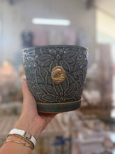 Load image into Gallery viewer, Assorted planters with Mary  - The Gilded Mosquito by Lisa Leger
