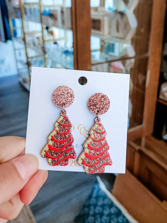 Tree earrings - Engrained