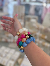 Load image into Gallery viewer, Assorted Large stone bracelets - The Gilded Mosquito by Lisa Leger

