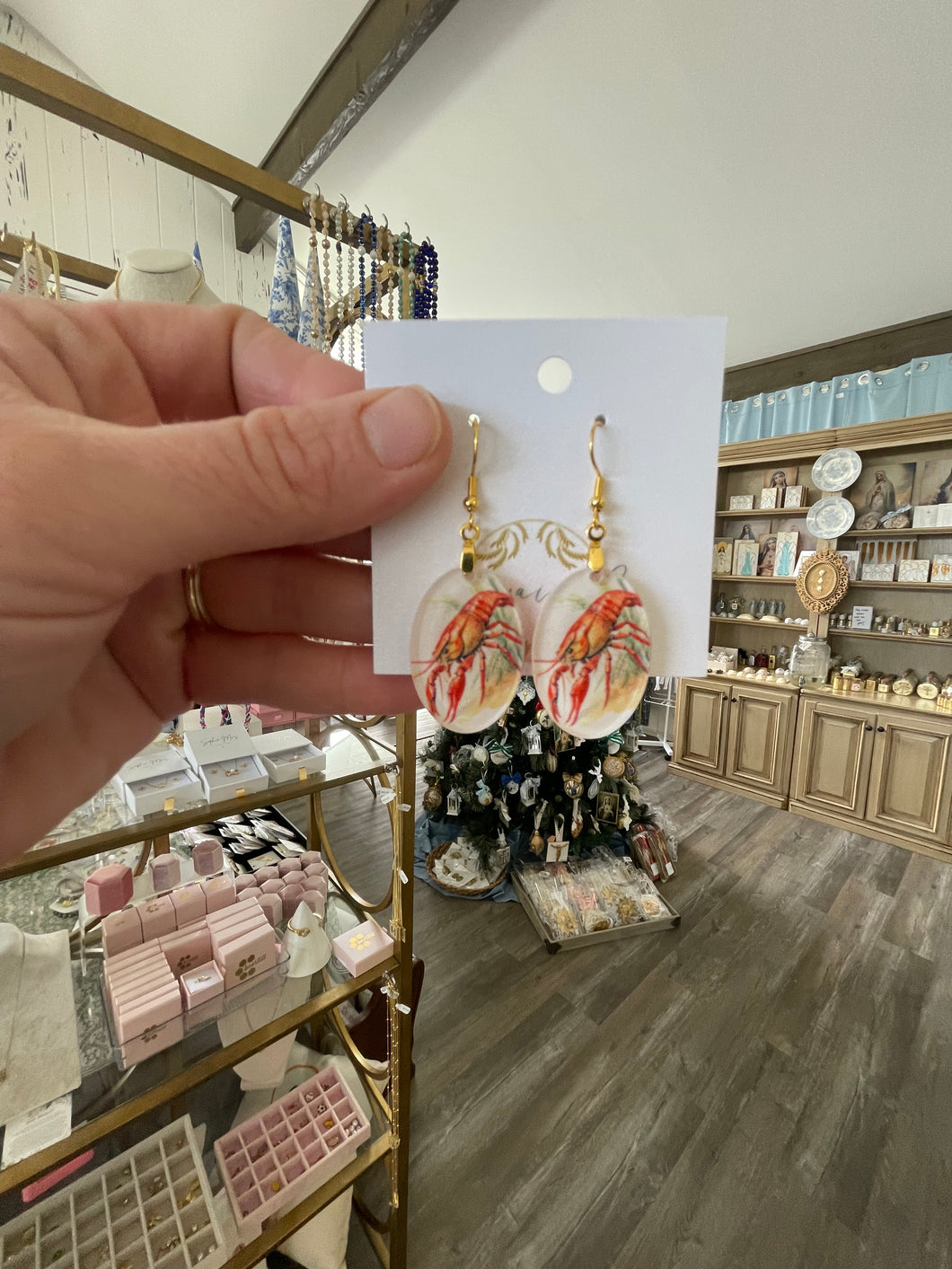 Crawfish Earrings - Engrained