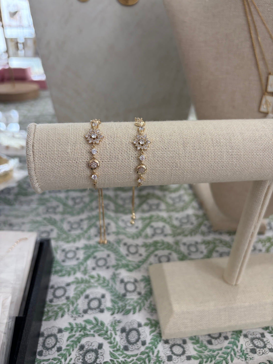 Gold Slider bracelet - The Gilded Mosquito