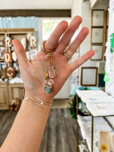 Load image into Gallery viewer, Multi charm keychain - Sanctify by Jamie Hanks
