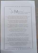 Load image into Gallery viewer, Our lady of waiting sash- La Belle Handmade Co.
